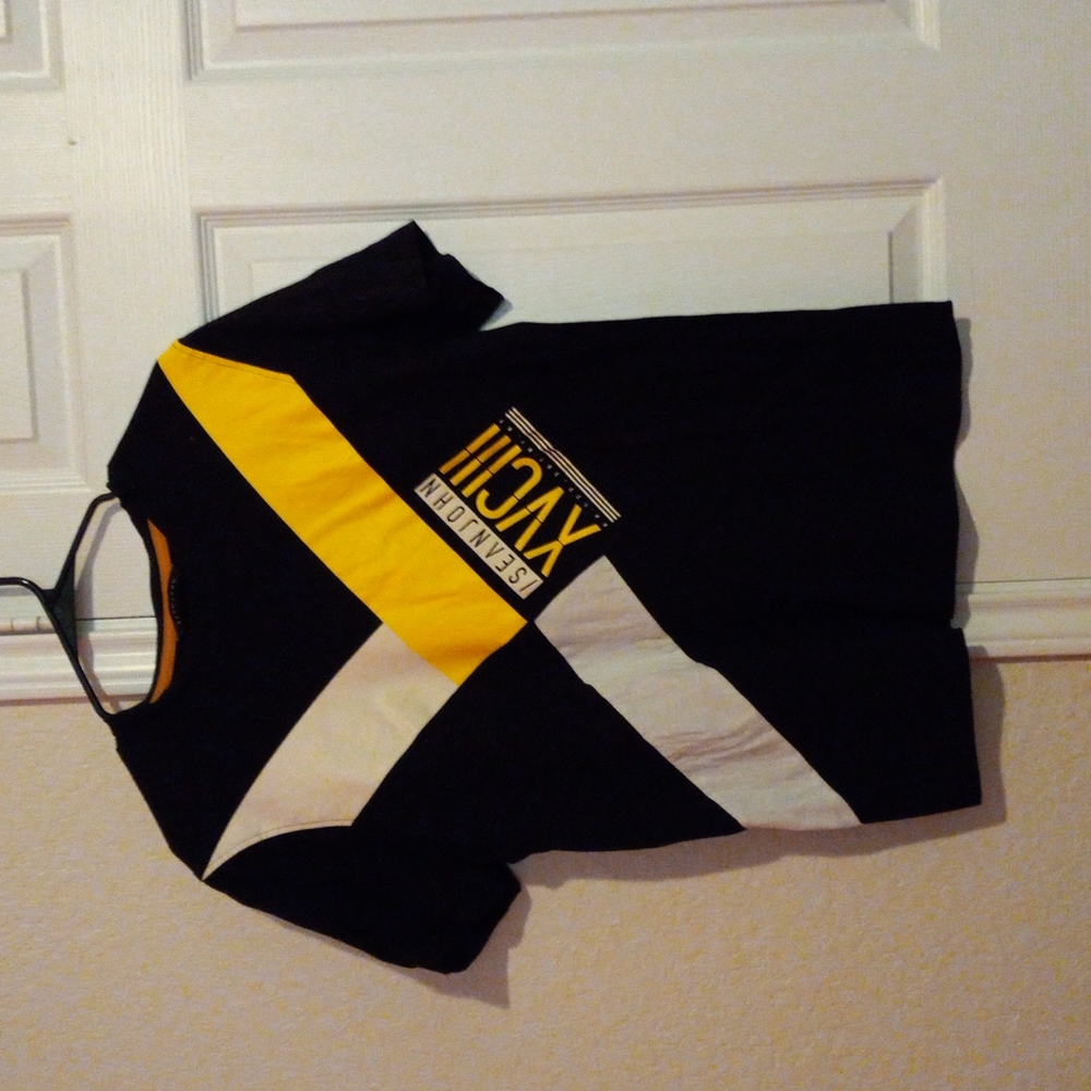 Black And Yellow Tee